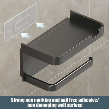 Wall-Mounted Rustproof Toilet Paper Holder