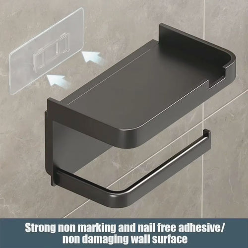 Wall-Mounted Rustproof Toilet Paper Holder