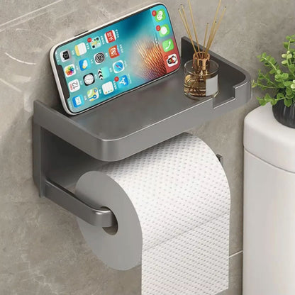 Wall-Mounted Rustproof Toilet Paper Holder