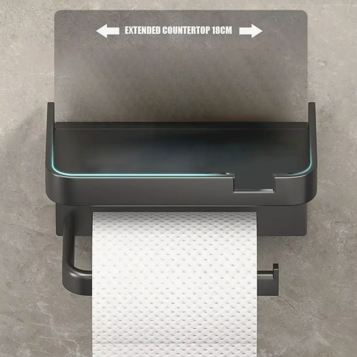 Wall-Mounted Rustproof Toilet Paper Holder