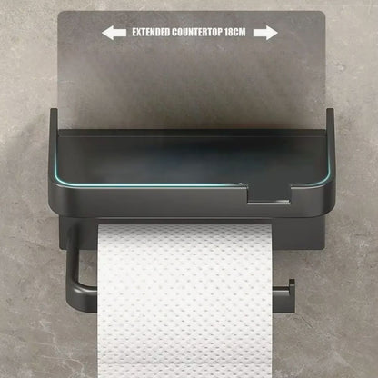 Wall-Mounted Rustproof Toilet Paper Holder